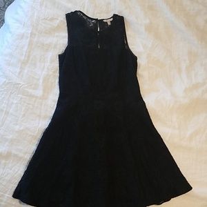 Black lace Banana Republic Dress